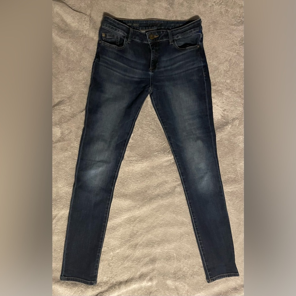 DL1961 Women's Midnight Blue Skinny Jeans Florence